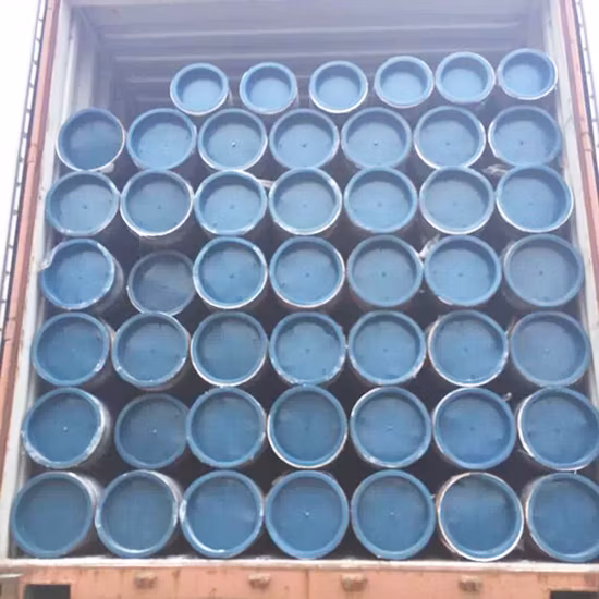 Tube en acier au carbone Q235 Q345 A36 A53b A106b tube en acier rond soudé sans soudure ERW