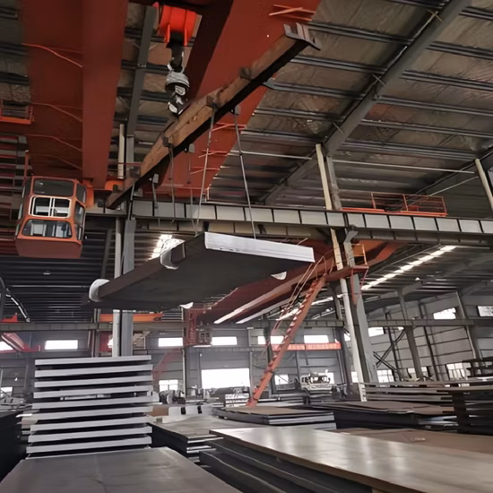 Plaque d'acier laminée à chaud/plaque de conteneur/plaque de navire/plaque de chaudière/plaque d'acier de matériau de construction S235jr